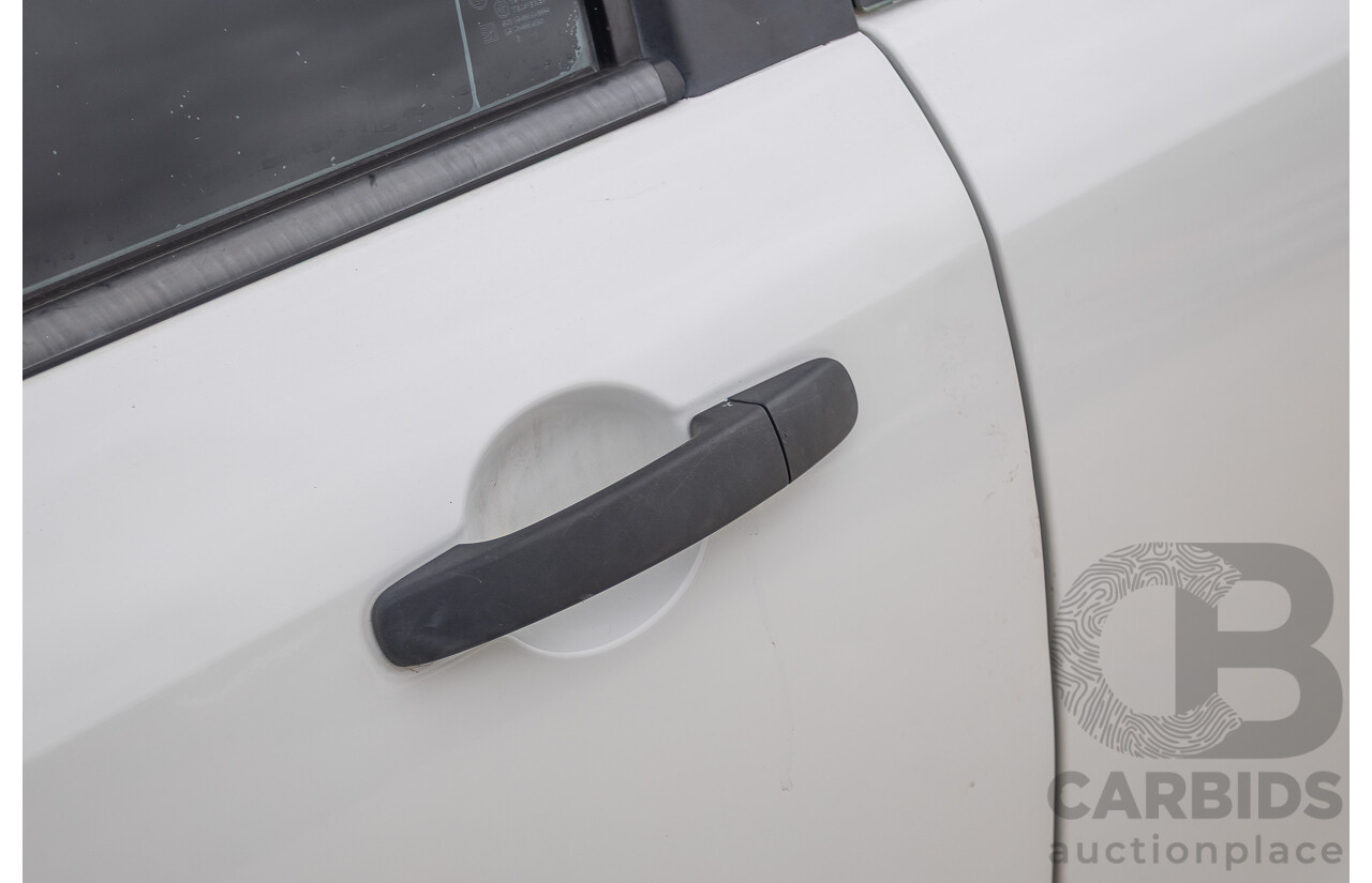 01/2017 Mazda BT-50 XT (4x4) MY16 Freestyle C/Chas White Turbo Diesel 3.2L