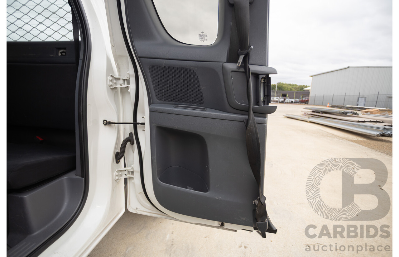 01/2017 Mazda BT-50 XT (4x4) MY16 Freestyle C/Chas White Turbo Diesel 3.2L