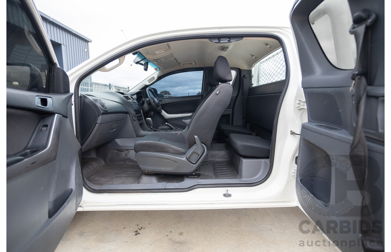 01/2017 Mazda BT-50 XT (4x4) MY16 Freestyle C/Chas White Turbo Diesel 3.2L