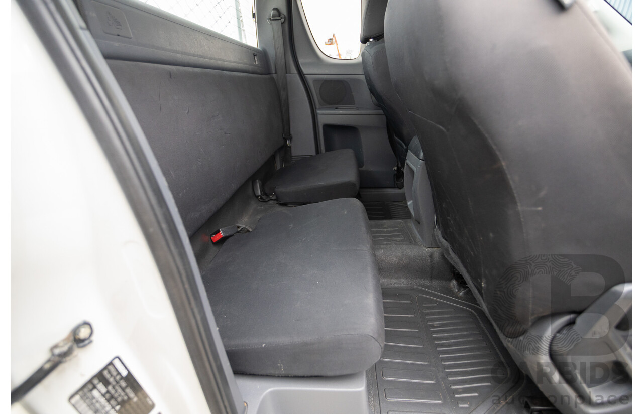 01/2017 Mazda BT-50 XT (4x4) MY16 Freestyle C/Chas White Turbo Diesel 3.2L