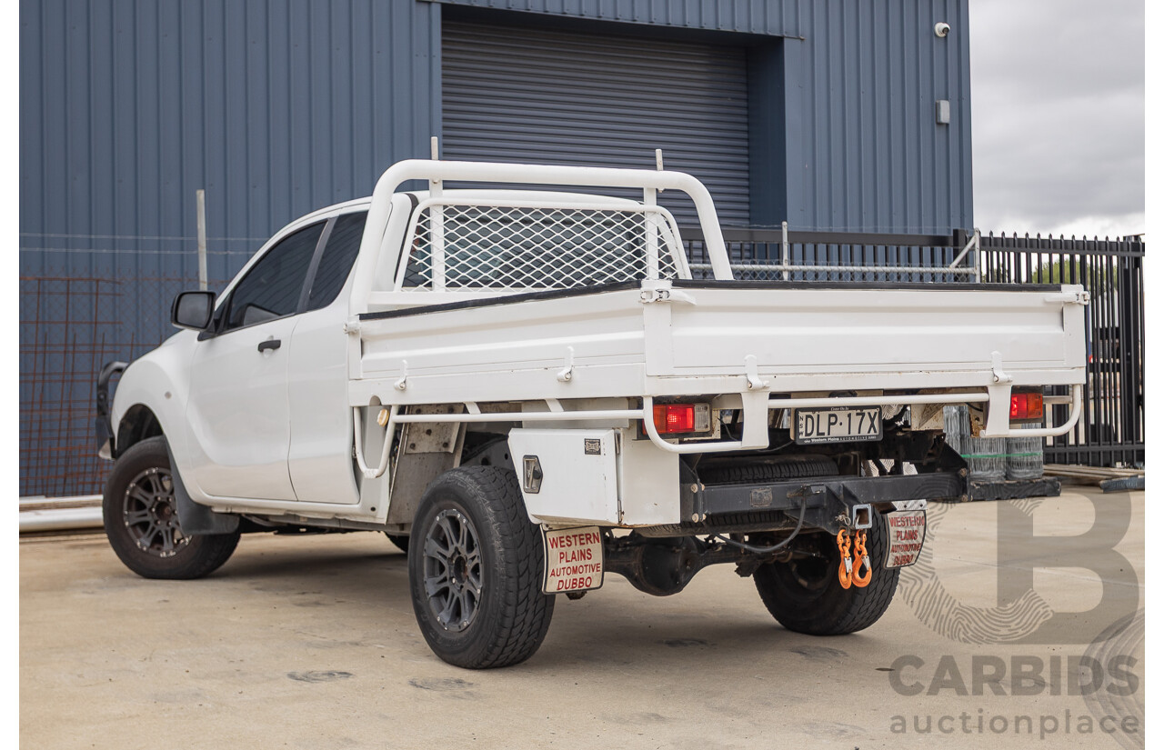 01/2017 Mazda BT-50 XT (4x4) MY16 Freestyle C/Chas White Turbo Diesel 3.2L