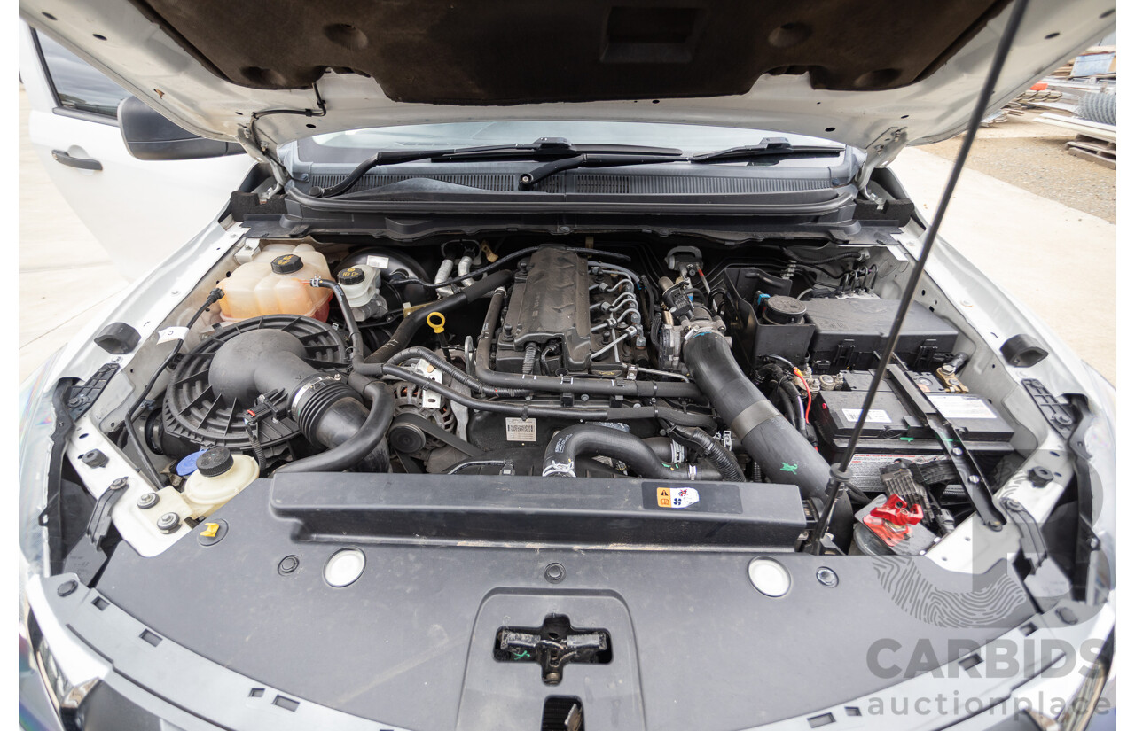 01/2017 Mazda BT-50 XT (4x4) MY16 Freestyle C/Chas White Turbo Diesel 3.2L