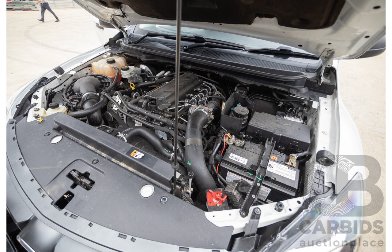 01/2017 Mazda BT-50 XT (4x4) MY16 Freestyle C/Chas White Turbo Diesel 3.2L