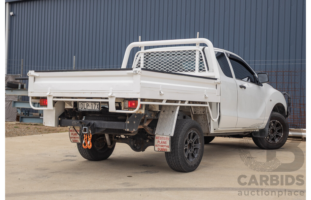 01/2017 Mazda BT-50 XT (4x4) MY16 Freestyle C/Chas White Turbo Diesel 3.2L