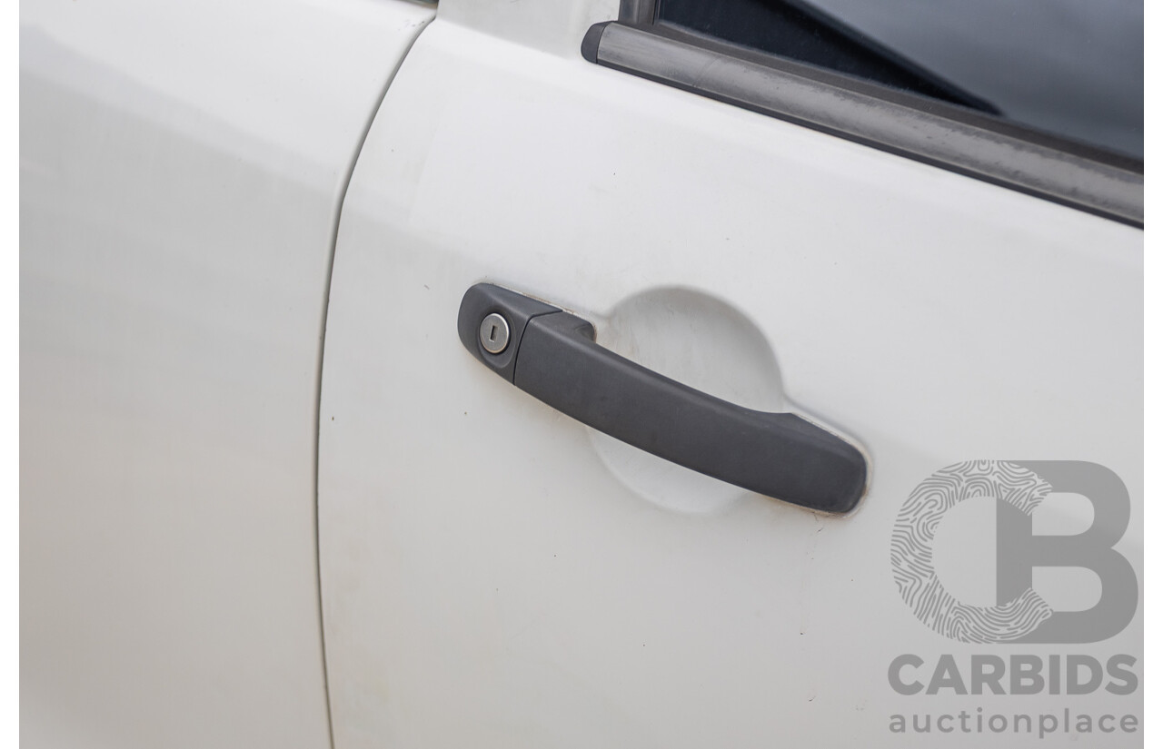 01/2017 Mazda BT-50 XT (4x4) MY16 Freestyle C/Chas White Turbo Diesel 3.2L