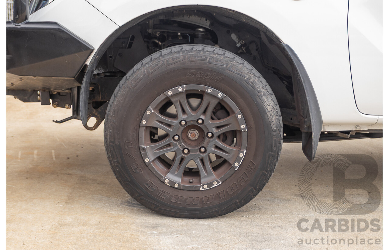 01/2017 Mazda BT-50 XT (4x4) MY16 Freestyle C/Chas White Turbo Diesel 3.2L