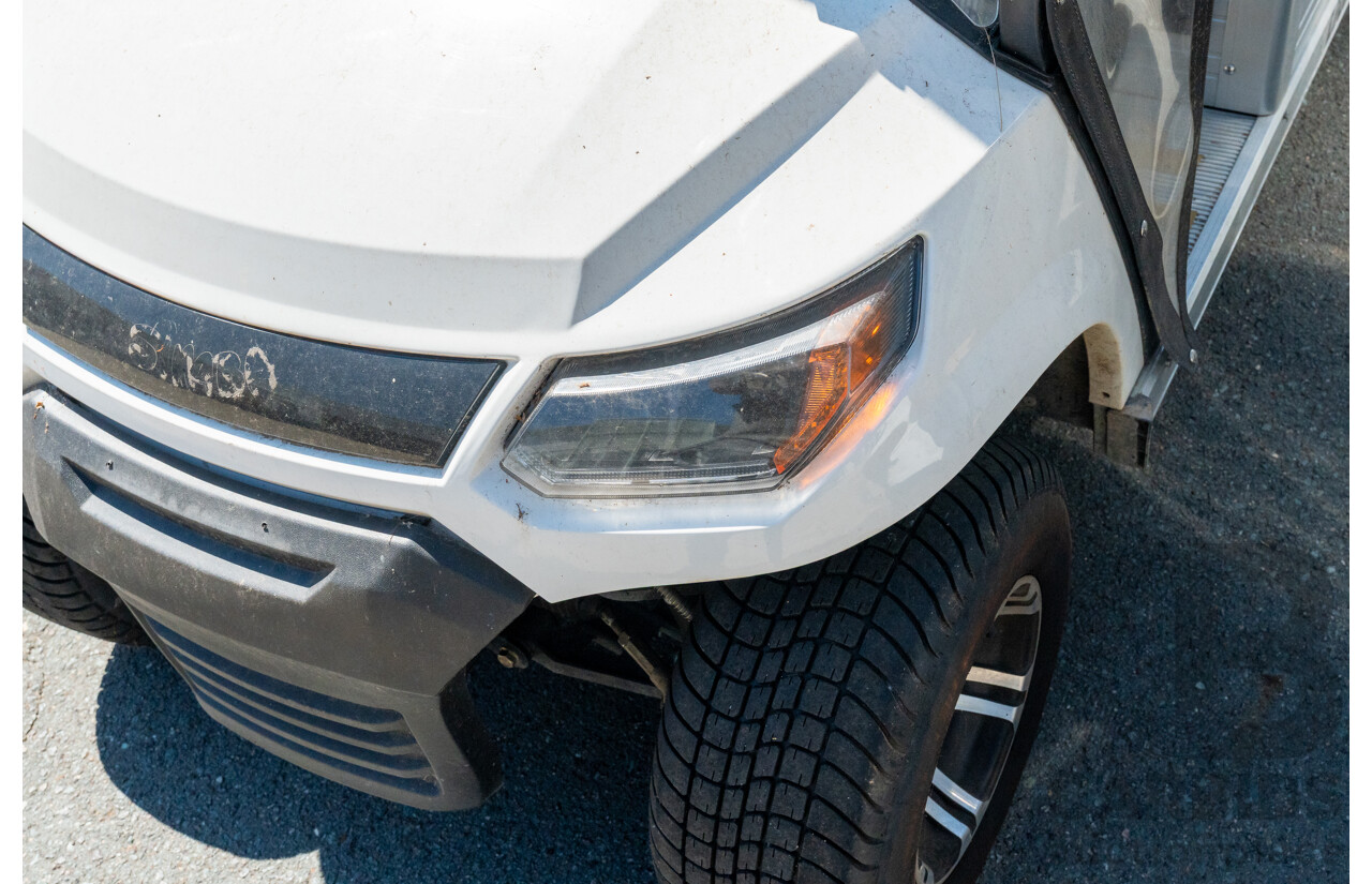 08/2020 Lion Carrymax A827H8 Utility Electric Cart 2-Seater - 4kw