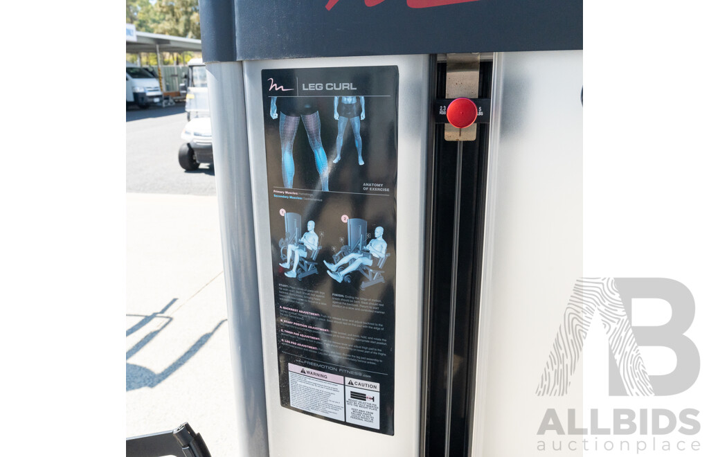 Freemotion Commercial Pin Loaded Leg Curl