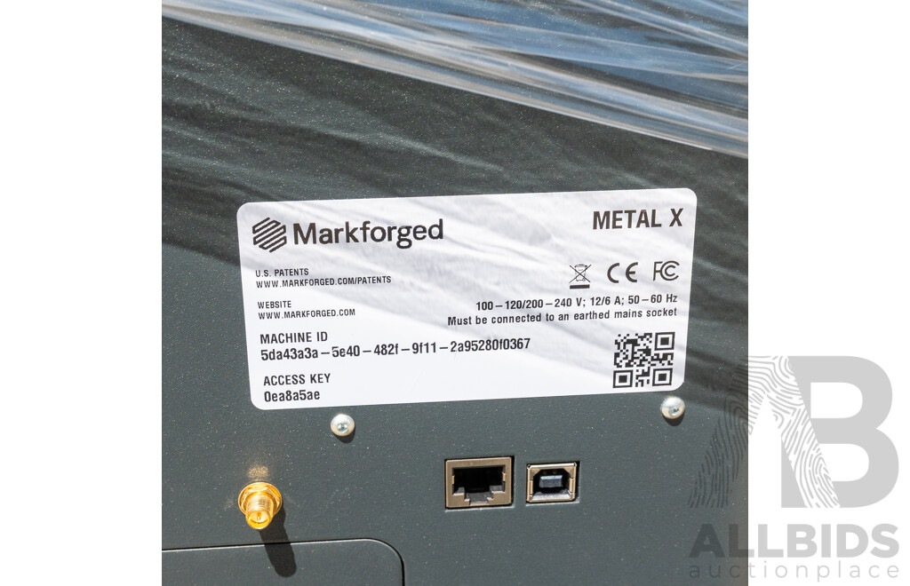 Markforged Metal X System with Wash - Metal 3D Printer - Brand New - ORP $200,000+