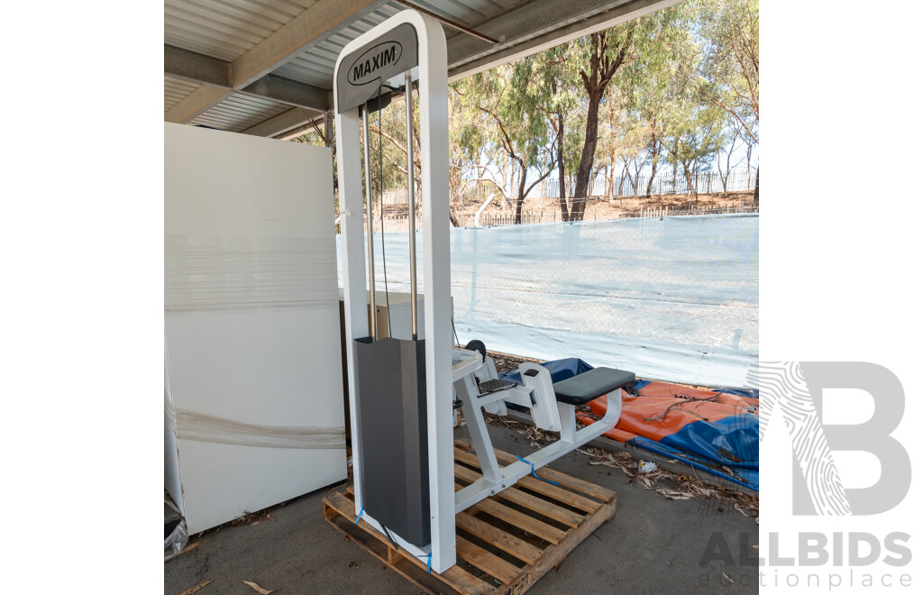 Maxim Platinum Commerical Pin Loaded Cable Row