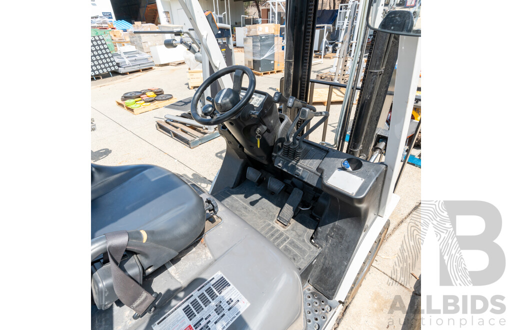 06/2019 Nissan Unicarriers P1F2A25DU 2.5 Tonne Forklift - LPG & Petrol