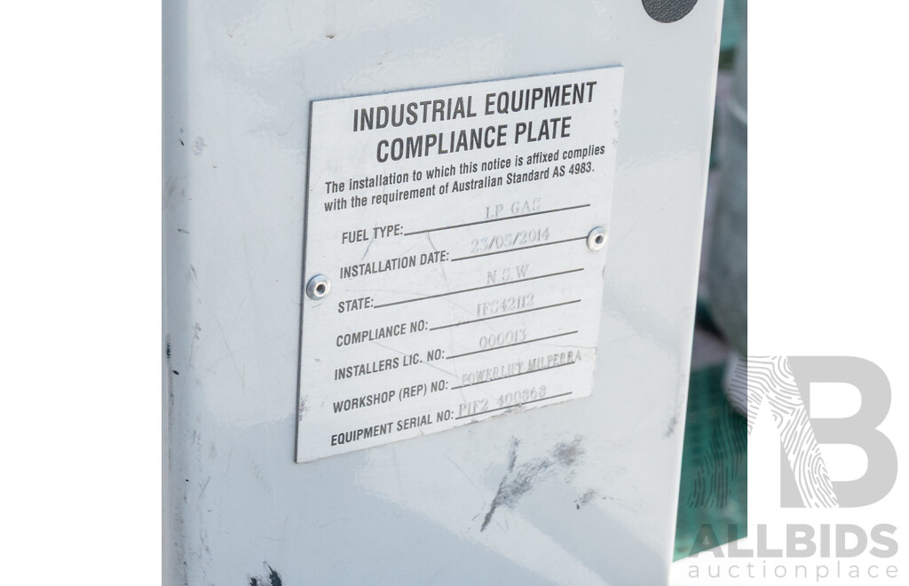 06/2019 Nissan Unicarriers P1F2A25DU 2.5 Tonne Forklift - LPG & Petrol