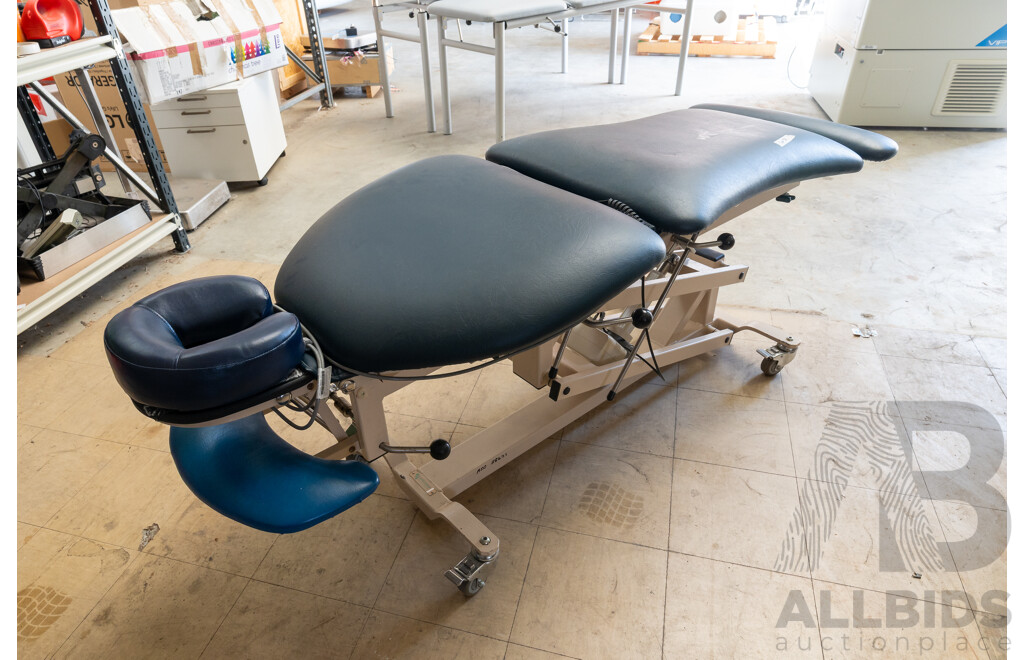 Athlegen Electric Body Work Table Blue