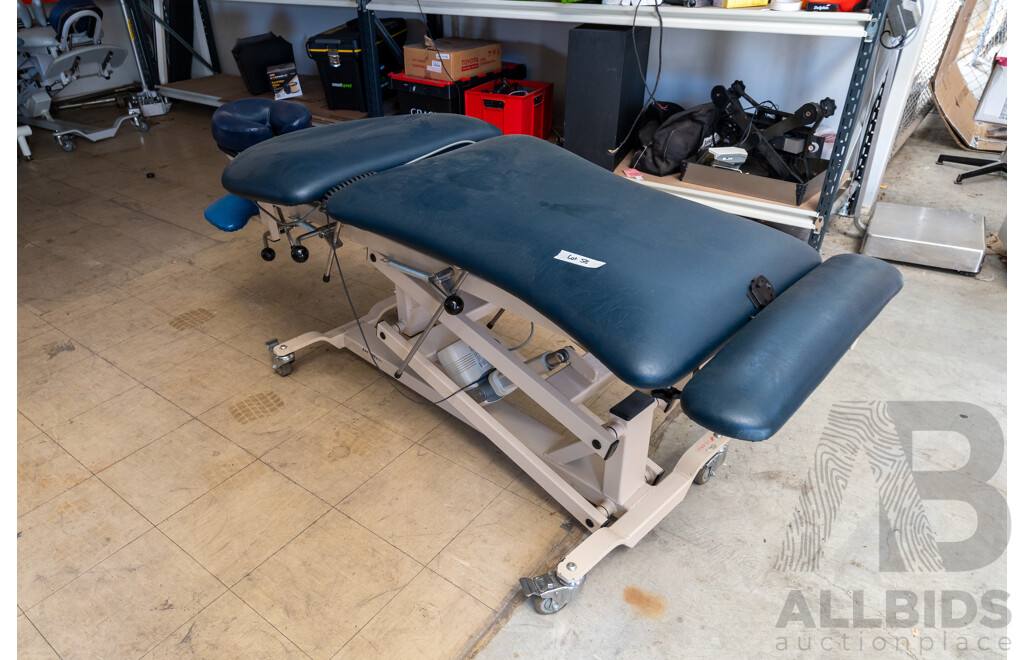 Athlegen Electric Body Work Table Blue