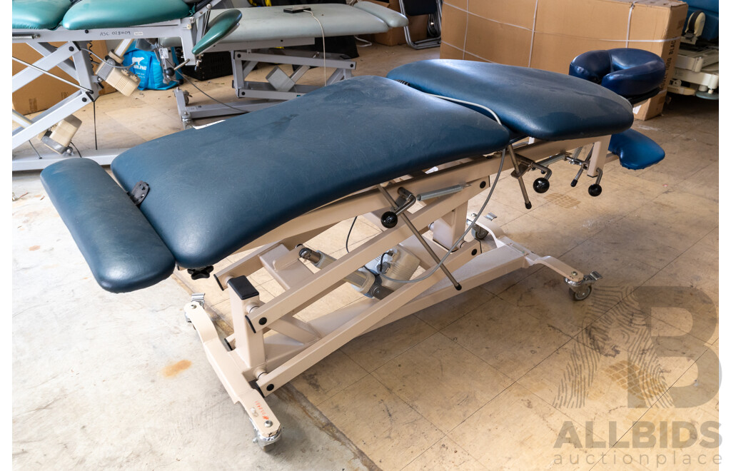 Athlegen Electric Body Work Table Blue