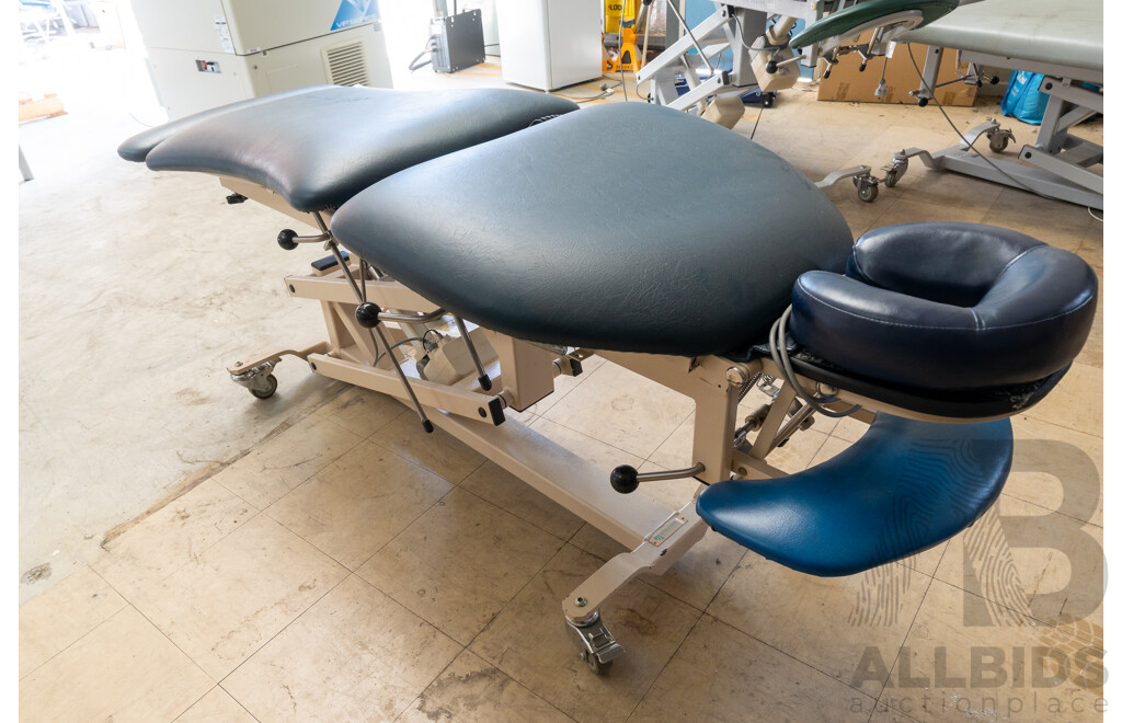 Athlegen Electric Body Work Table Blue