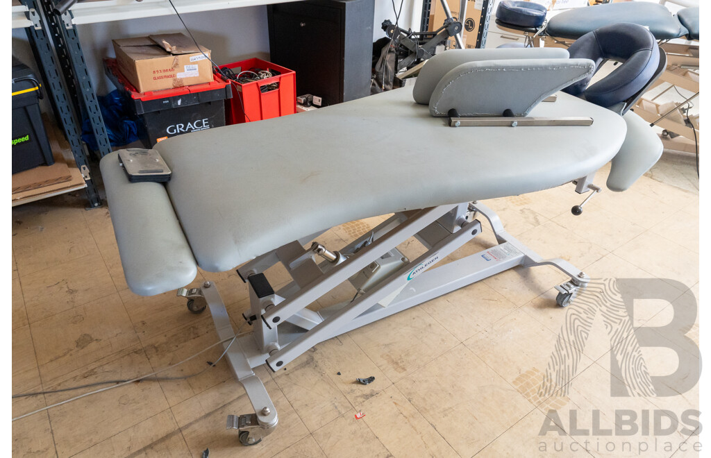 Athlegen Electric Body Work Table Grey