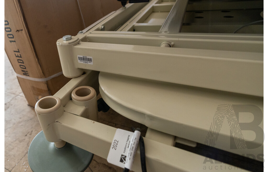 2008 Universal K2 Hospital Bed - Pair of with Attatchments