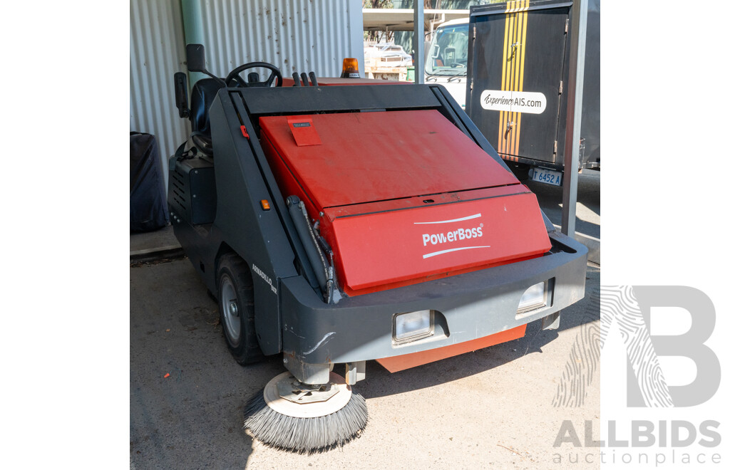 Powerboss Armadillo 9XR Kubota Diesel Floor Sweeper