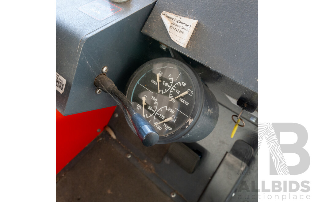 Powerboss Armadillo 9XR Kubota Diesel Floor Sweeper