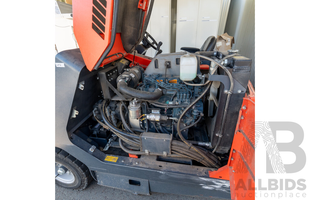 Powerboss Armadillo 9XR Kubota Diesel Floor Sweeper