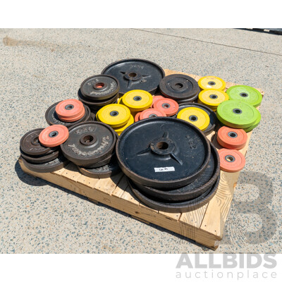 Weight Plates in Various Weights & Sizes