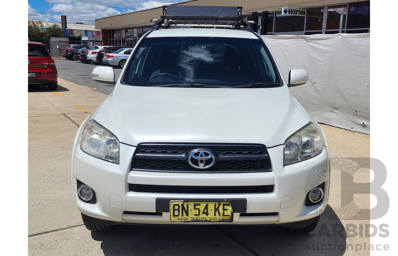 11/2011 Toyota Rav4 Cruiser (4x4) ACA33R 08 UPGRADE 4d Wagon White 2.4L