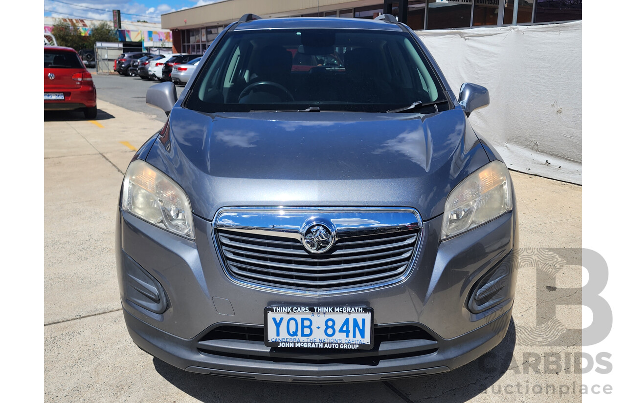 11/2013 Holden Trax LS TJ 4d Wagon Grey 1.8L