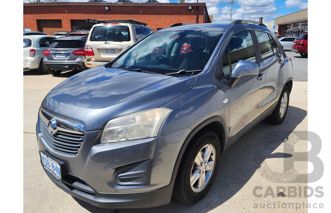 11/2013 Holden Trax LS TJ 4d Wagon Grey 1.8L