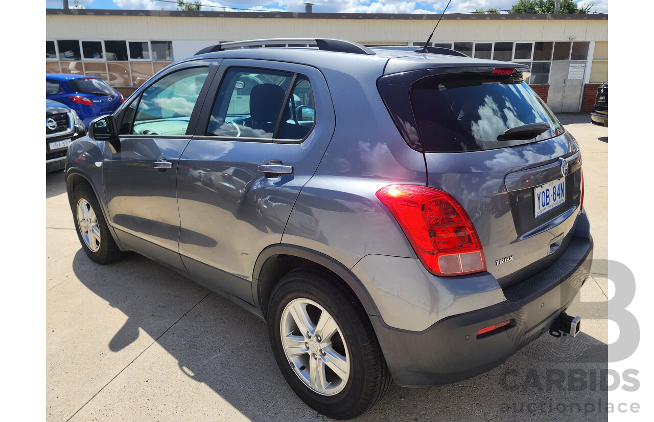 11/2013 Holden Trax LS TJ 4d Wagon Grey 1.8L
