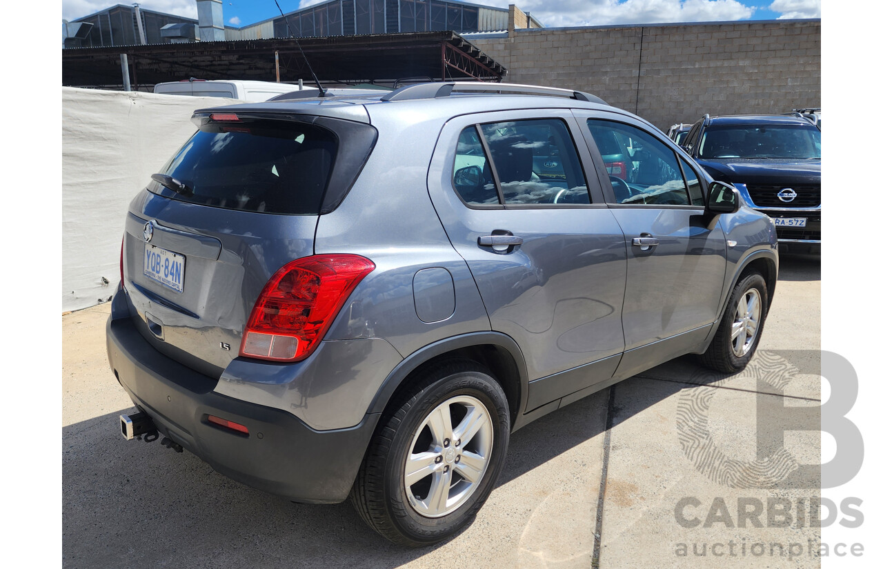 11/2013 Holden Trax LS TJ 4d Wagon Grey 1.8L