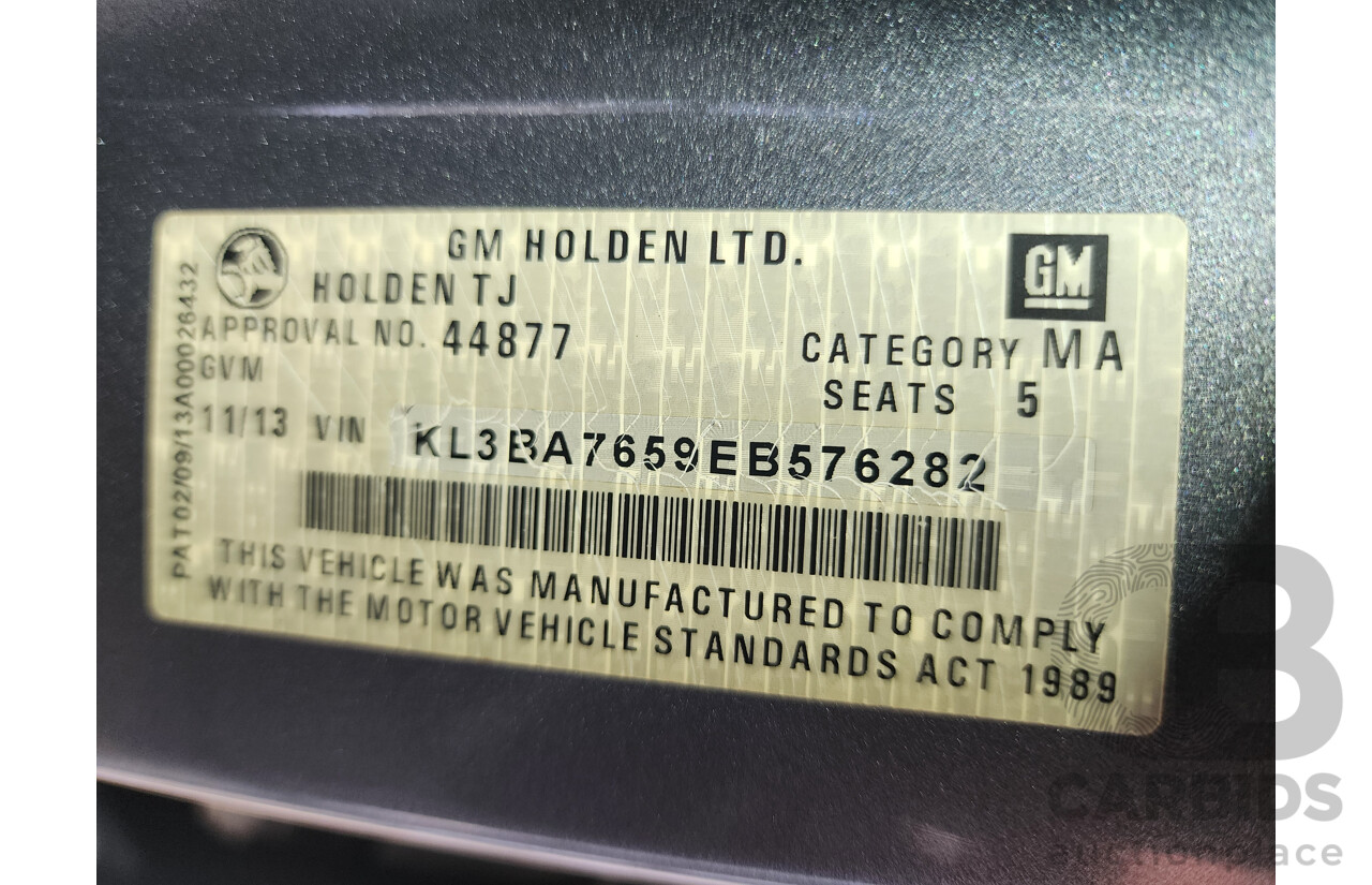 11/2013 Holden Trax LS TJ 4d Wagon Grey 1.8L