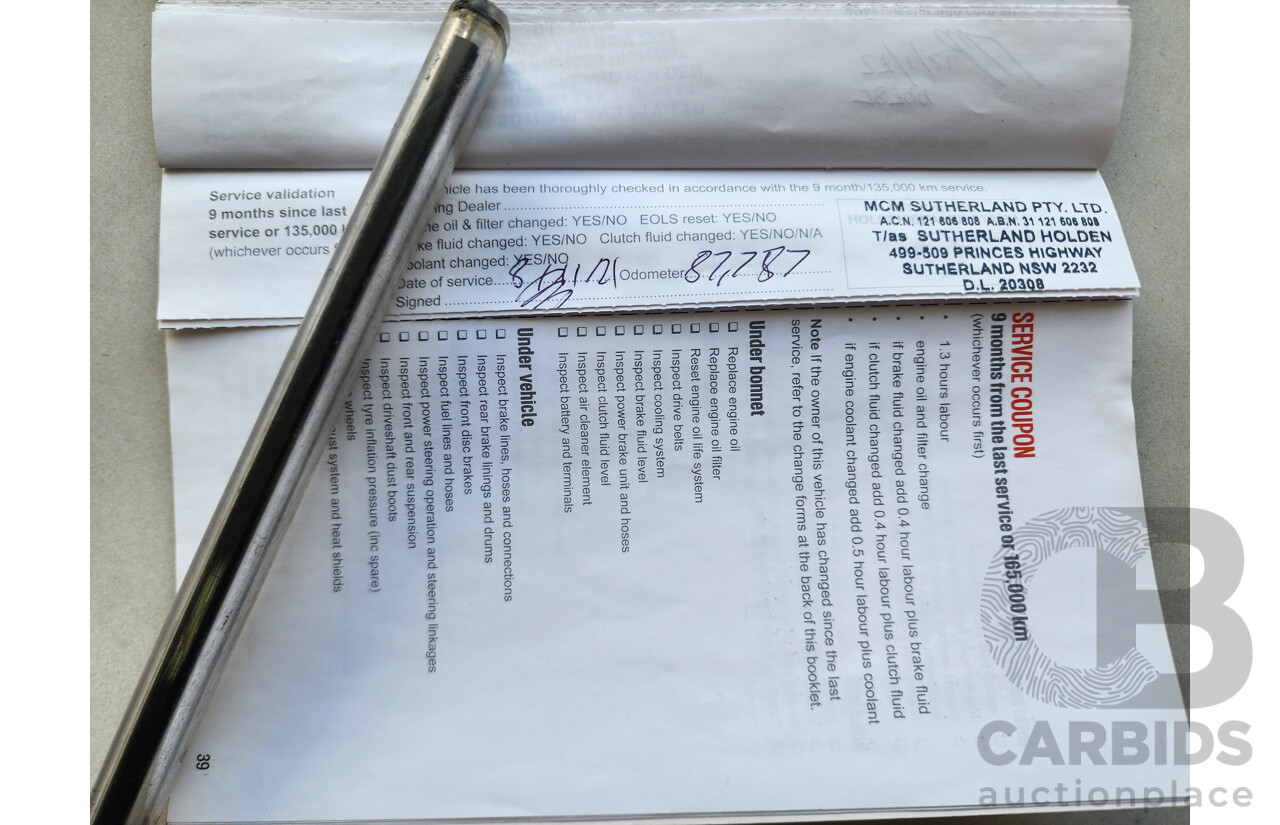 11/2013 Holden Trax LS TJ 4d Wagon Grey 1.8L