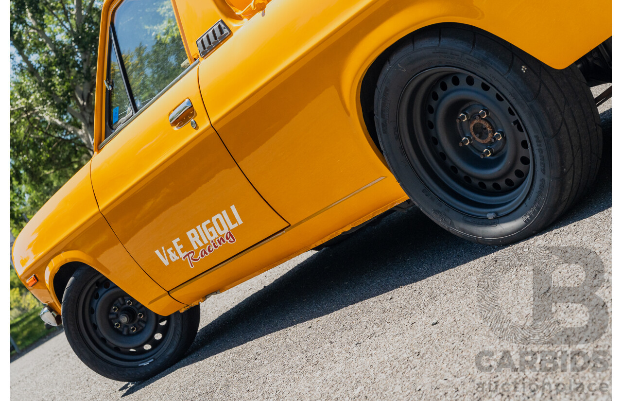 11/1984 Datsun 1200 B120 2d Utility Yellow CA18 Turbo 1.8L - Engineered