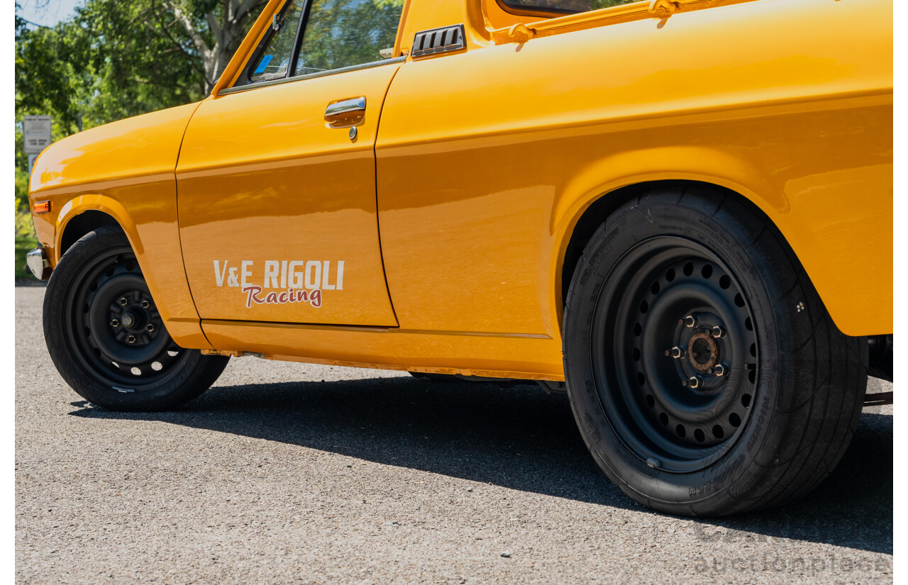 11/1984 Datsun 1200 B120 2d Utility Yellow CA18 Turbo 1.8L - Engineered