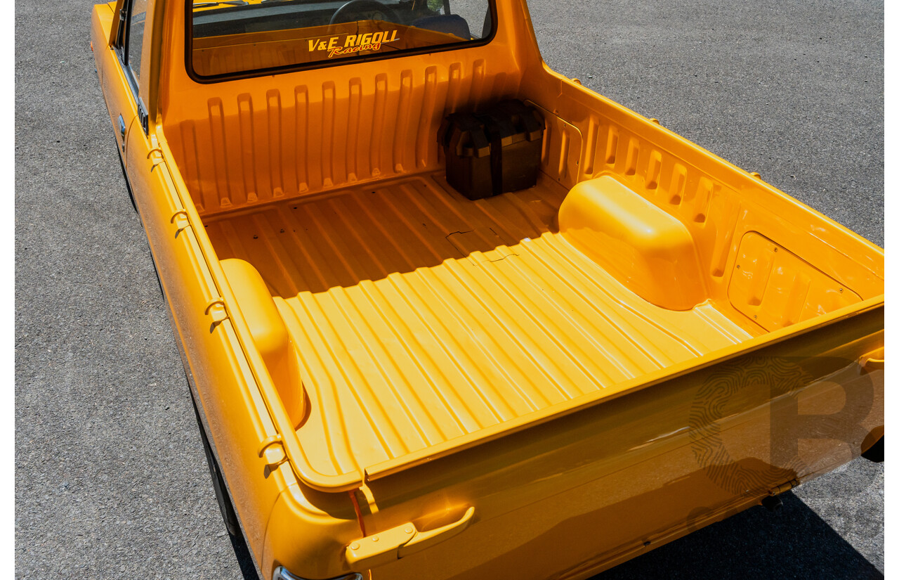 11/1984 Datsun 1200 B120 2d Utility Yellow CA18 Turbo 1.8L - Engineered