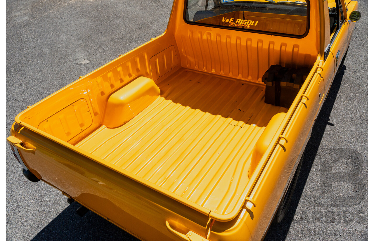 11/1984 Datsun 1200 B120 2d Utility Yellow CA18 Turbo 1.8L - Engineered