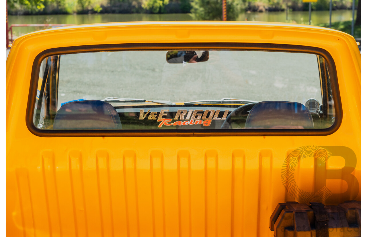 11/1984 Datsun 1200 B120 2d Utility Yellow CA18 Turbo 1.8L - Engineered