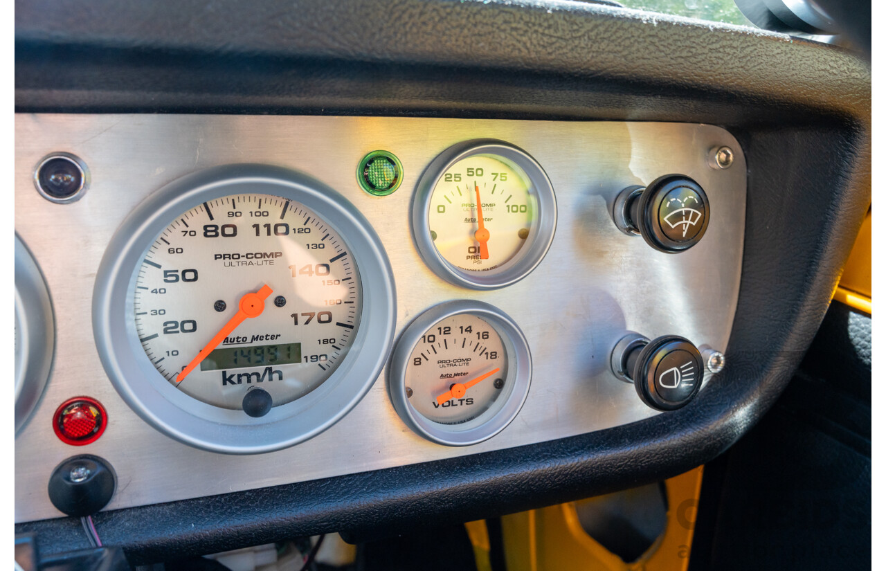 11/1984 Datsun 1200 B120 2d Utility Yellow CA18 Turbo 1.8L - Engineered