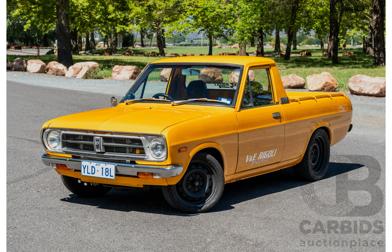 11/1984 Datsun 1200 B120 2d Utility Yellow CA18 Turbo 1.8L - Engineered