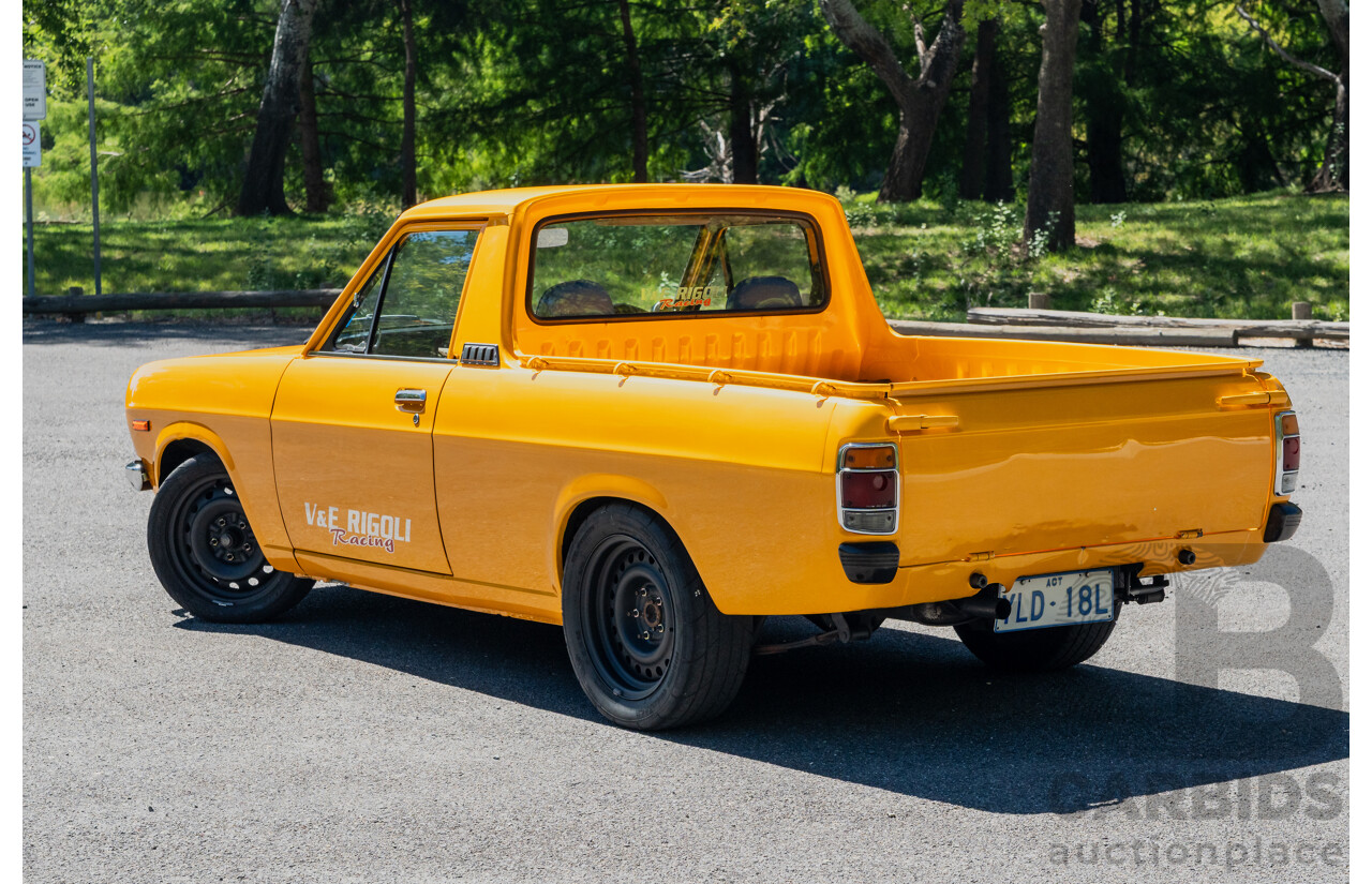 11/1984 Datsun 1200 B120 2d Utility Yellow CA18 Turbo 1.8L - Engineered