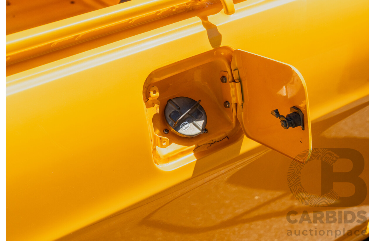 11/1984 Datsun 1200 B120 2d Utility Yellow CA18 Turbo 1.8L - Engineered