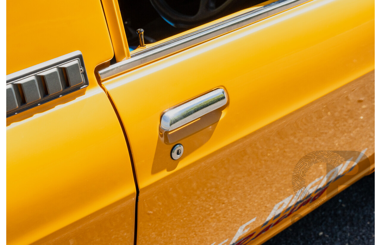 11/1984 Datsun 1200 B120 2d Utility Yellow CA18 Turbo 1.8L - Engineered