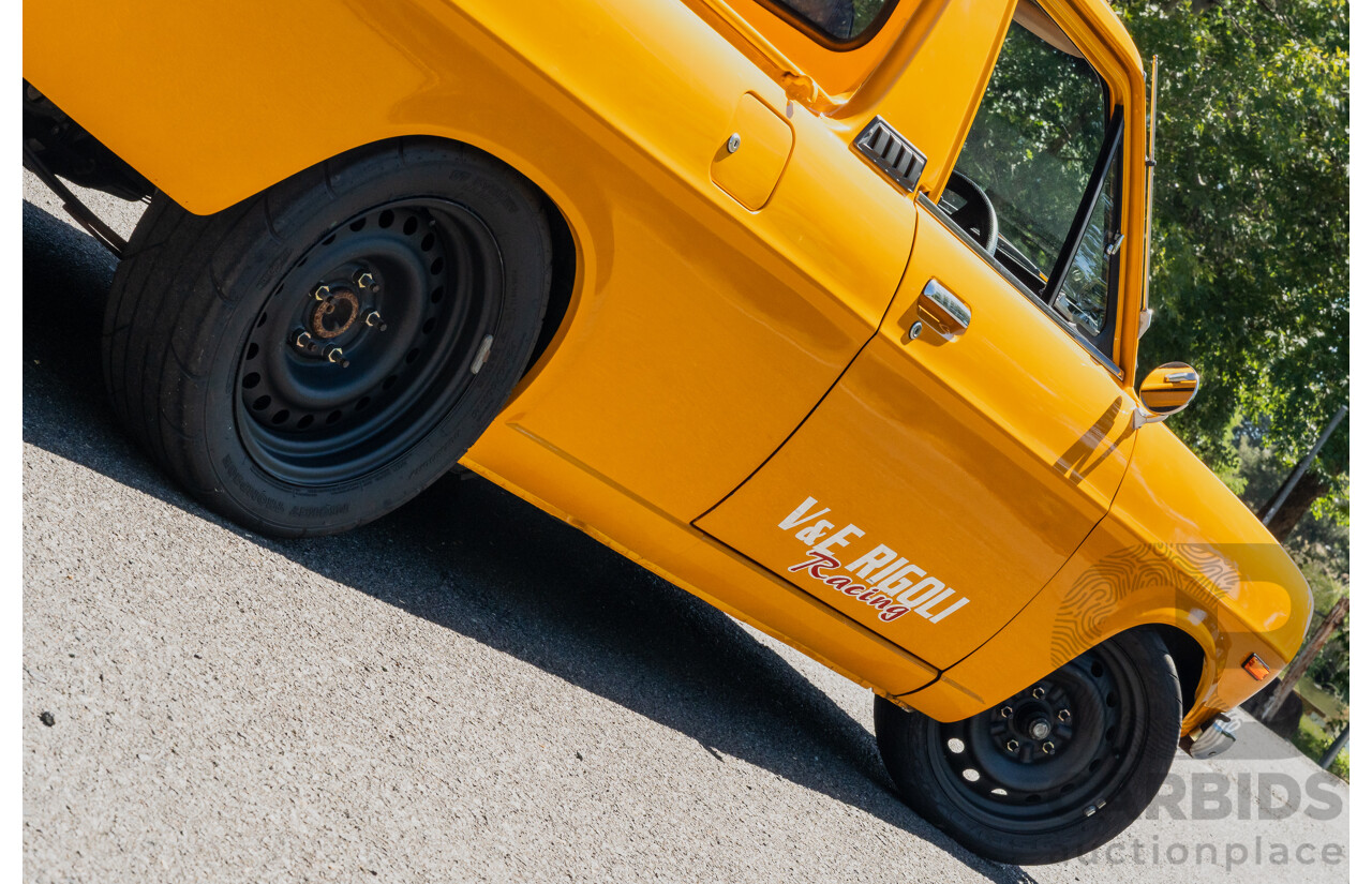 11/1984 Datsun 1200 B120 2d Utility Yellow CA18 Turbo 1.8L - Engineered