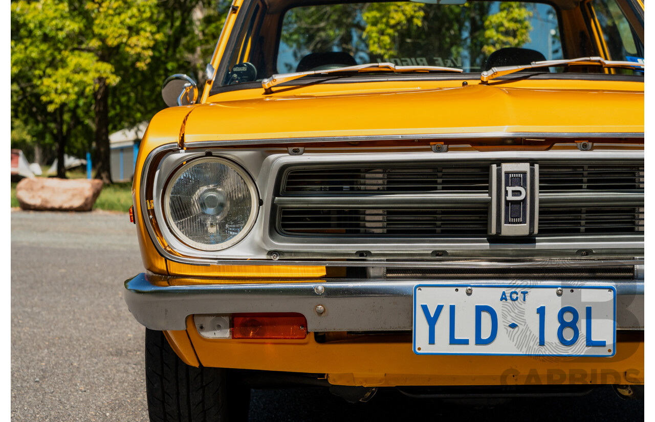 11/1984 Datsun 1200 B120 2d Utility Yellow CA18 Turbo 1.8L - Engineered