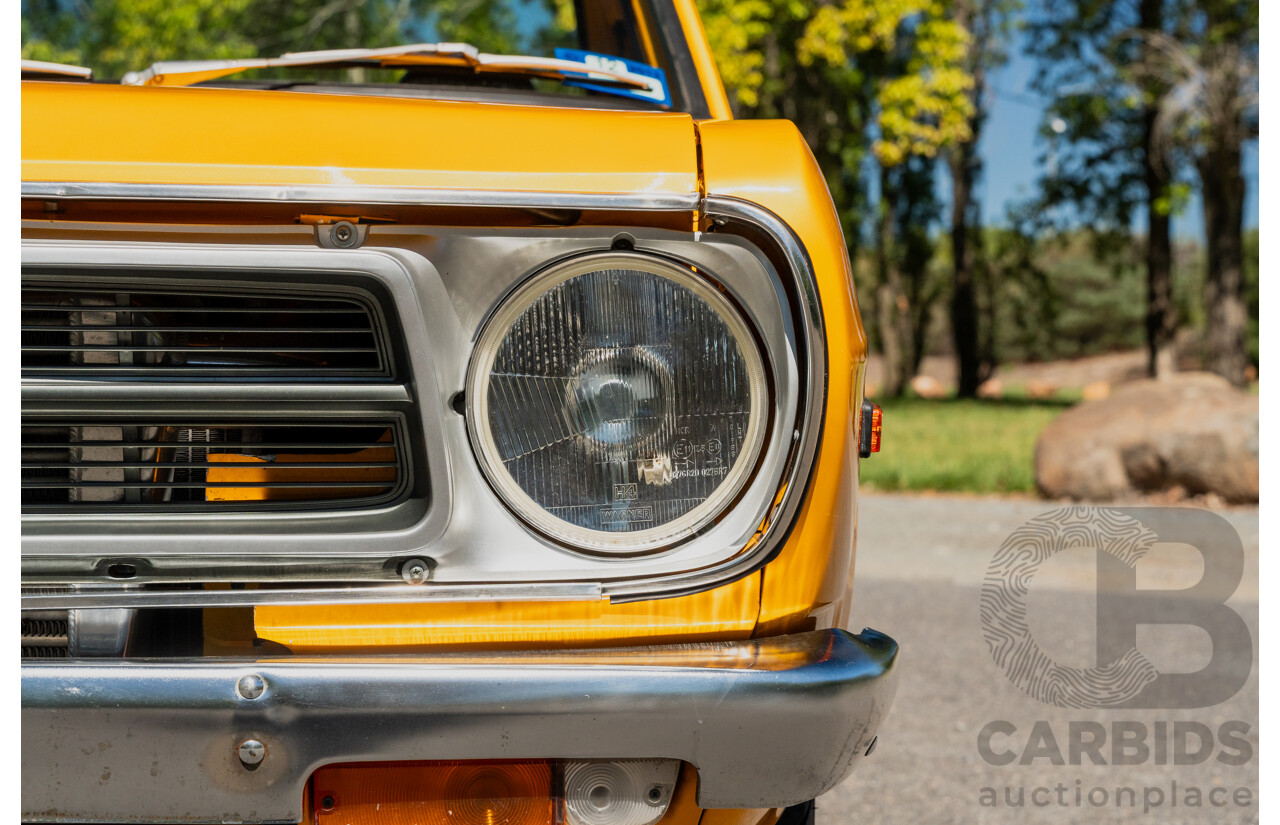 11/1984 Datsun 1200 B120 2d Utility Yellow CA18 Turbo 1.8L - Engineered