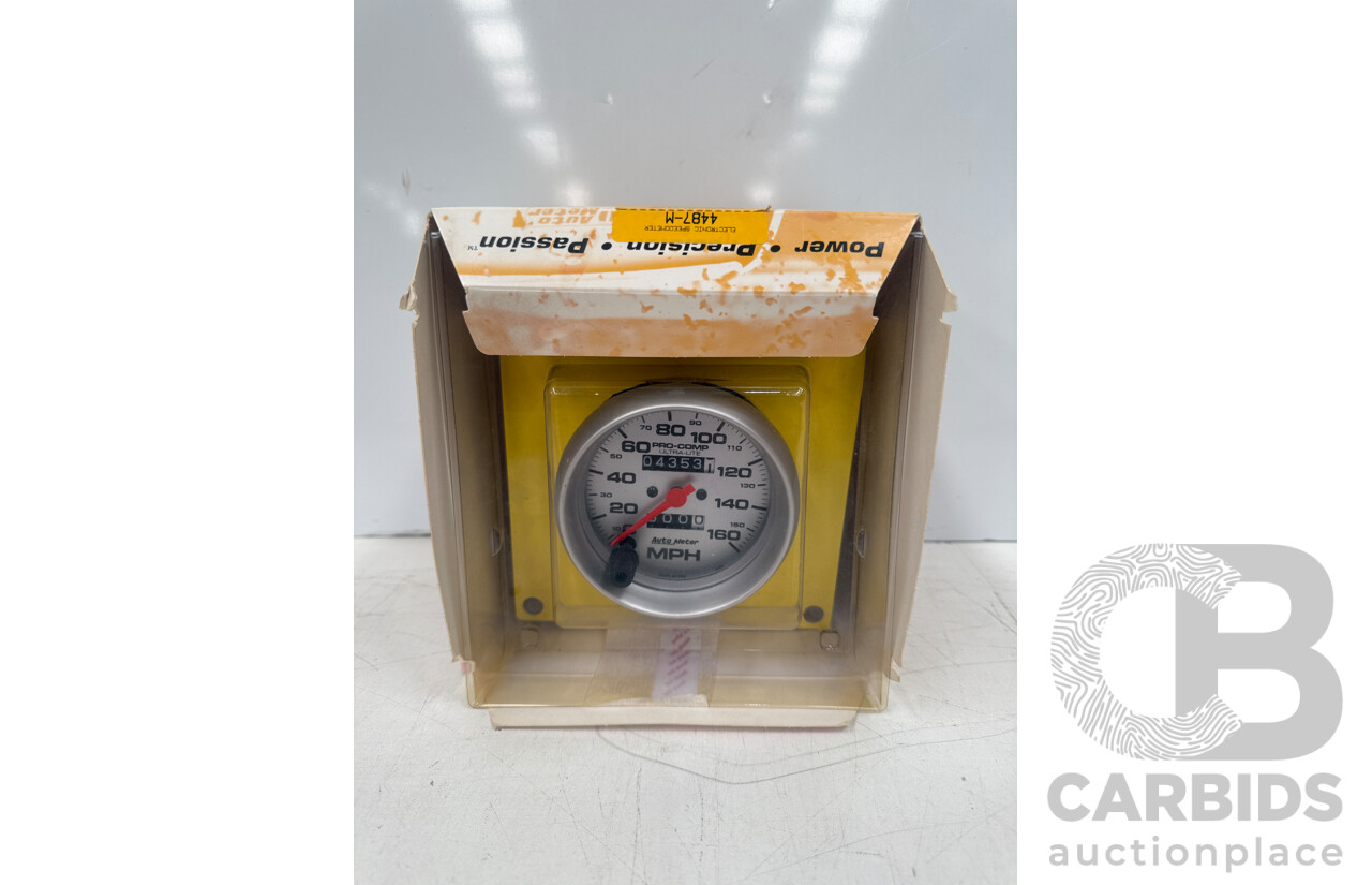 Auto Meter Electronic 3 Inch Programmable Speedometer