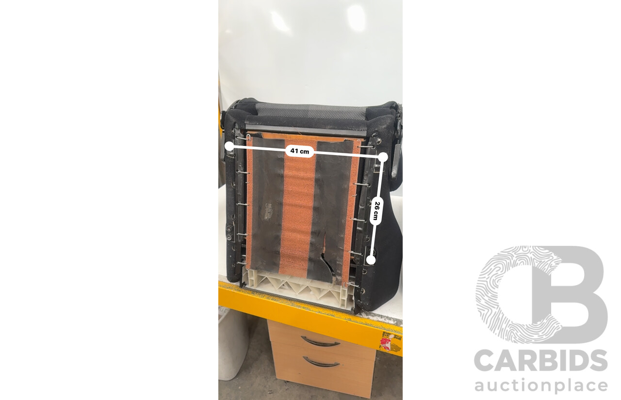 Recaro Set of 2 Racing Recliner Seats & Bolt Rails