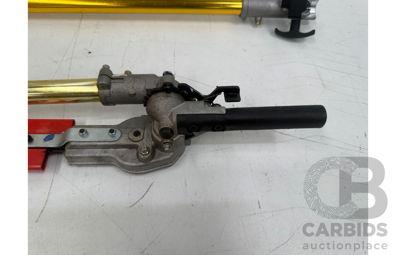 TDKMAN 5 in 1 Pole Chainsaw Hedge Trimmer Brush Cutter Whipper Snipper Pruner Line Tree