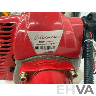 TDKMAN 5 in 1 Pole Chainsaw Hedge Trimmer Brush Cutter Whipper Snipper Pruner Line Tree